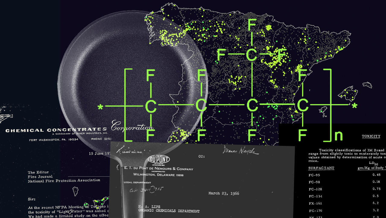 Alerta PFAS: 70 años de engaños de la industria química que ya han llegado al grifo y a tu sangre