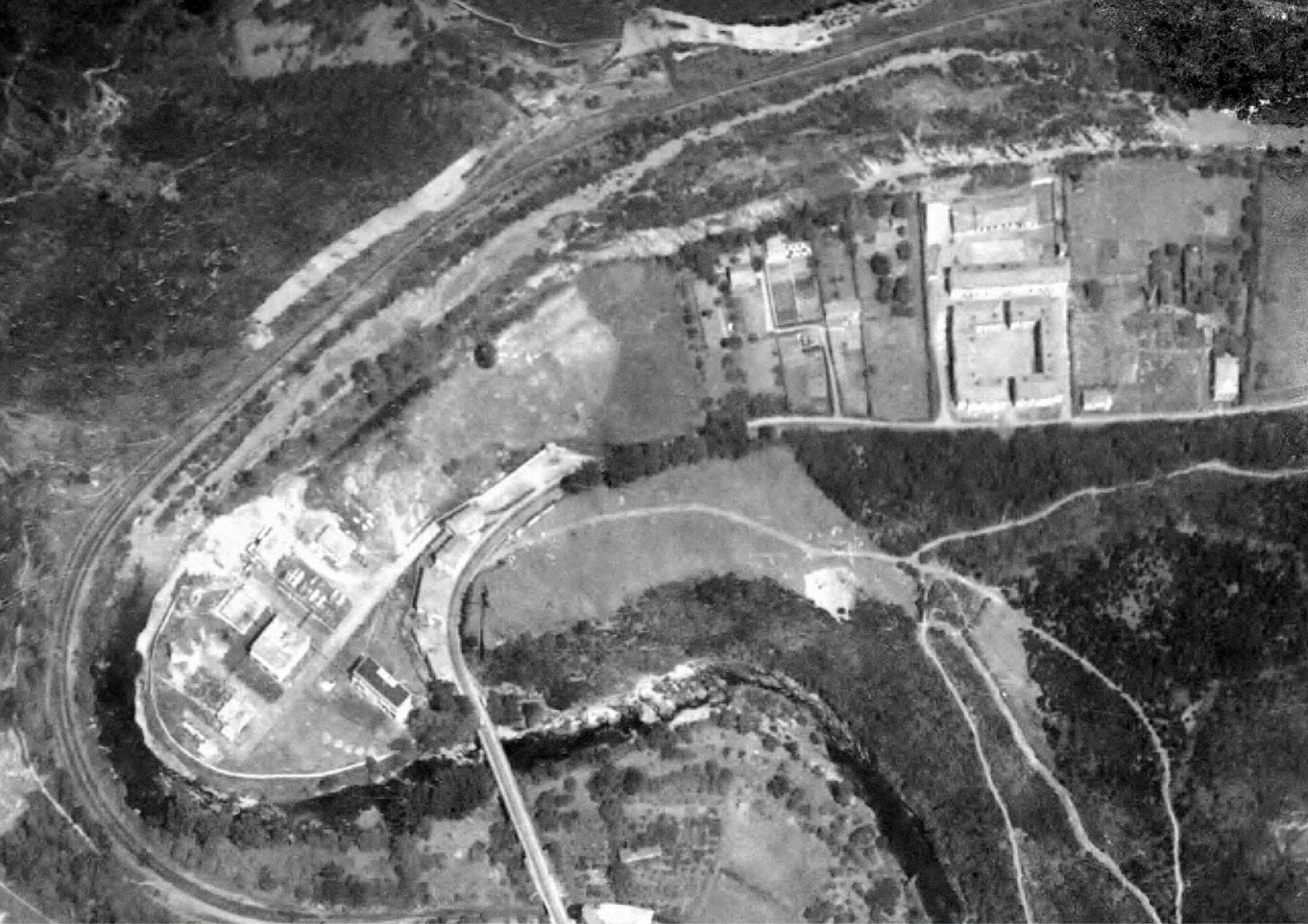 Planta química de Zaramillo en 1965
